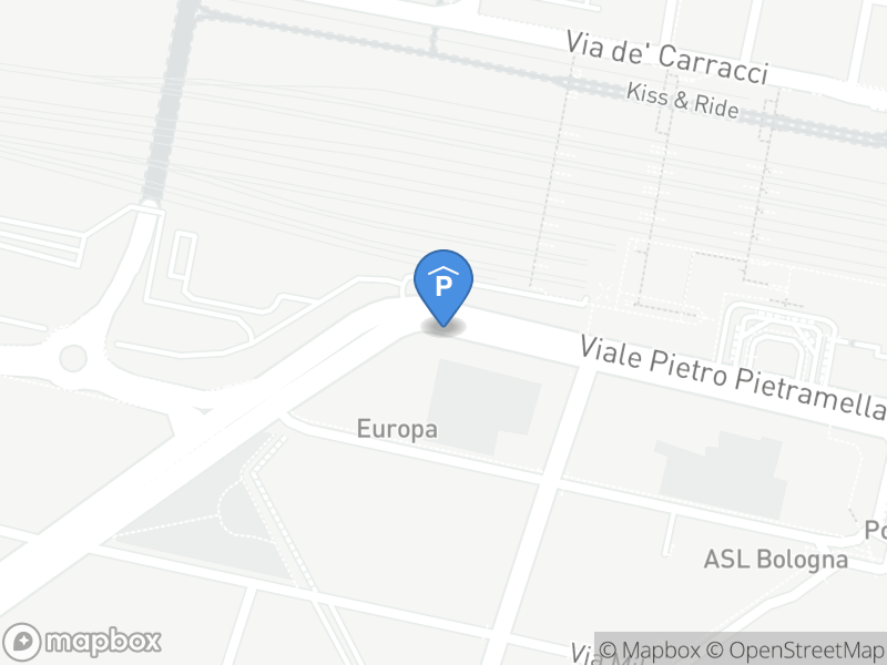 Localització del parking al mapa
