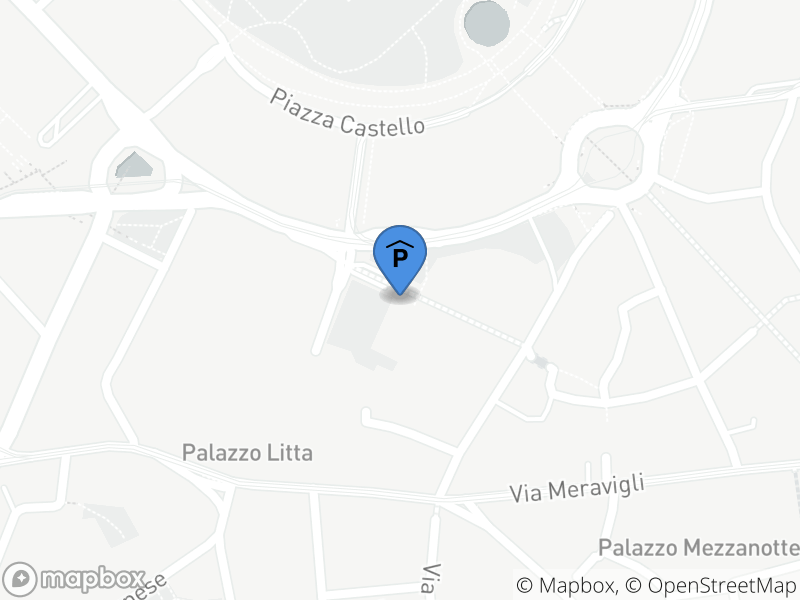 Localización del parking en el mapa